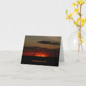 De Tanzaniaanse Kaart van de Zonsondergang (Gele Bloem)