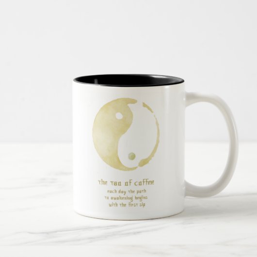 De Tao van de mok van de koffie (Rechts)
