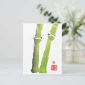 De Tao van het Briefkaart van Bamboo (Staand voorkant)