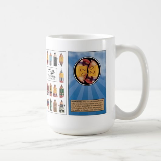 De Tao van het Stubbie-Potlood Mok #4 (Rechts)