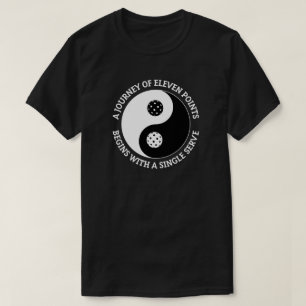 De Tao van Pickleball   Grappige Yin Yang Pickleba T-shirt