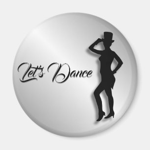 De tapdanser dansen magneet