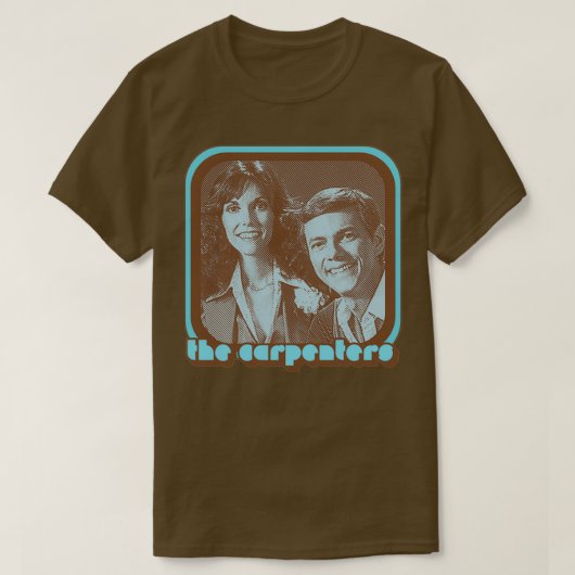 De taperuimte Retro 70s stijlvol design T-shirt (Design voorkant)