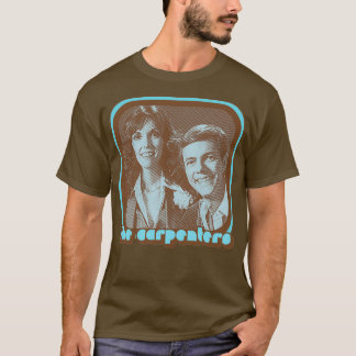 De taperuimte Retro 70s stijlvol design T-shirt