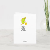 De tapijten bedankkaart (Achterkant)