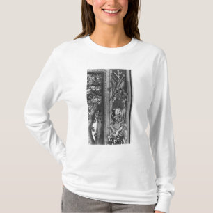 De tapijten van de seizoenen, de grens, de Gobelin T-shirt