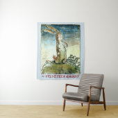 De tapijten van het Velveteen-konijn Wandkleed (In situ)