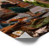 De tapijthandelaar | Jean-Léon Gérôme | Poster (Hoek)