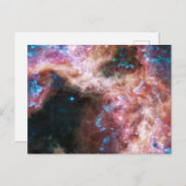 De Tarantula Nebula | MIRI | JWST Briefkaart (Voorkant / Achterkant)