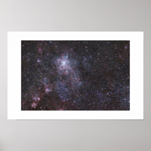 De Tarantula-nevel - Grote Magelhaense Wolk Poster
