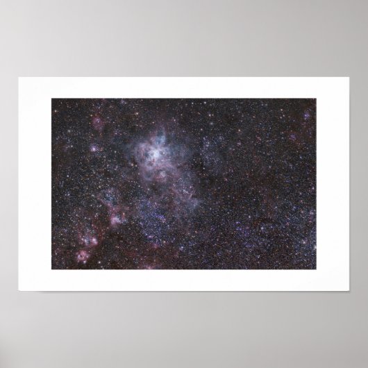 De Tarantula-nevel - Grote Magelhaense Wolk Poster (Voorkant)