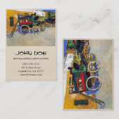 De Tarascon Diligence Vincent van Gogh Visitekaartje (Voorkant / Achterkant)