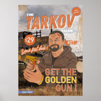 De Tarkov Tales 01 Ontsnapping uit Tarkov Reshal Poster