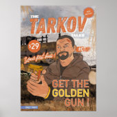 De Tarkov Tales 01 ontsnapping uit Tarkov Reshala Poster (Voorkant)