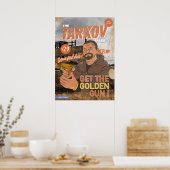 De Tarkov Tales 01 ontsnapping uit Tarkov Reshala Poster (Keuken)
