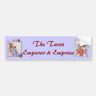 De Tarot Empress Bumpersticker