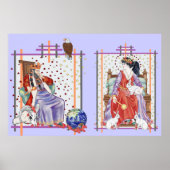 De Tarot Empress & Emperor Poster (Voorkant)