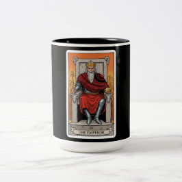 De Tarot van de Keizer Tweekleurige Koffiemok