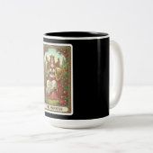 De Tarot van de Keizerin Tweekleurige Koffiemok (Voorkant rechts)