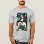 De tarot van het leraren geraamte t-shirt (Voorkant)