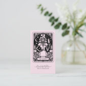 De Tarot Visitekaartje van de Verpleegster (Staand voorkant)