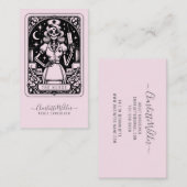 De Tarot Visitekaartje van de Verpleegster (Voorkant / Achterkant)