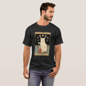 De Tarotkaart van de Kat van de Keizerin T-shirt (Voorkant volledig)