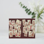 De tarotkaarten van de majoor Arcana Briefkaart (Staand voorkant)