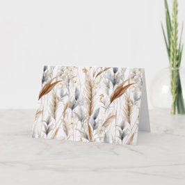 De tarweveld wenskaart kaart