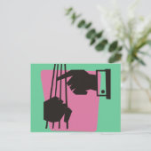 De tas afspelen briefkaart (Staand voorkant)