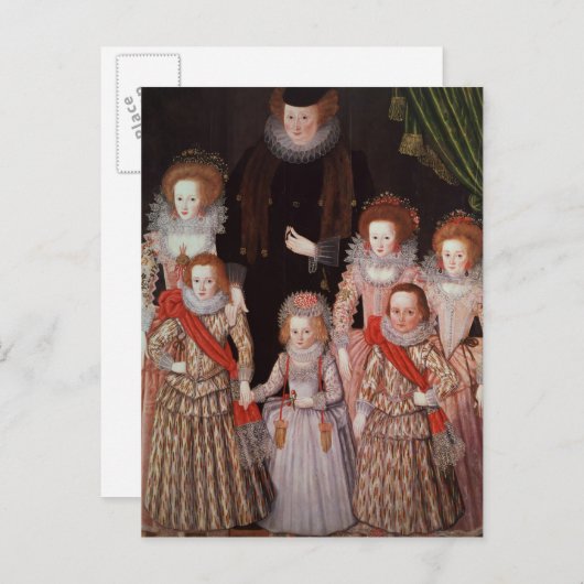 De Tasburgh-groep: Lettice Cressy Briefkaart (Voorkant / Achterkant)