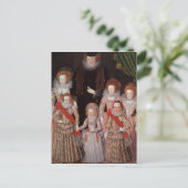 De Tasburgh-groep: Lettice Cressy Briefkaart (Staand voorkant)