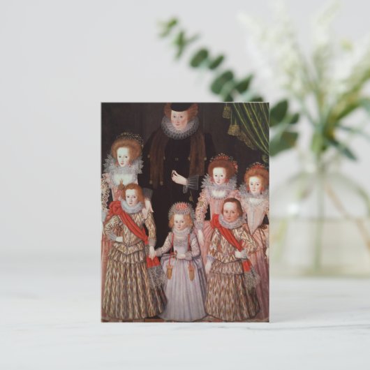 De Tasburgh-groep: Lettice Cressy Briefkaart (Staand voorkant)