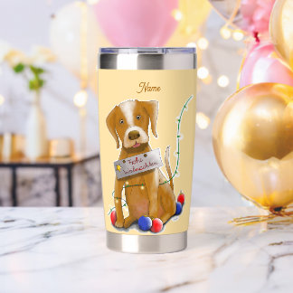 DE Tasse Hund Geïsoleerde Drinkbeker