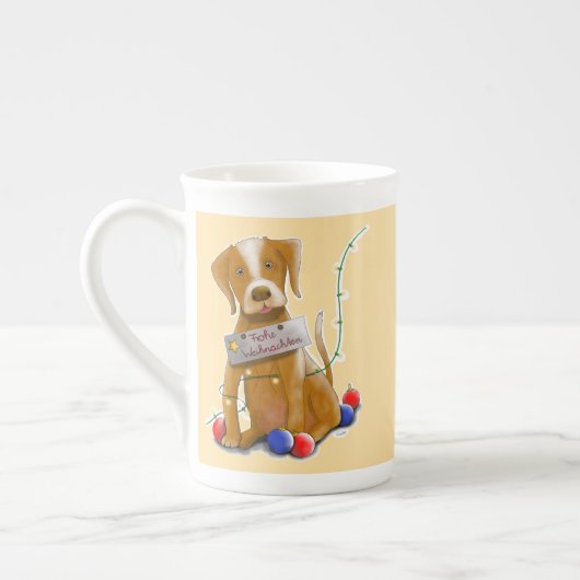 DE Tasse Hund Porselein Kop (Links)