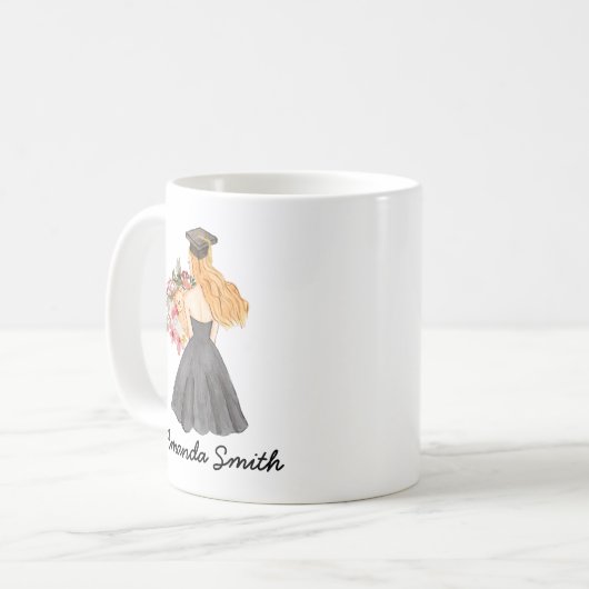 De tassel is de moeite waard. Mok afstuderen (Voorkant links)