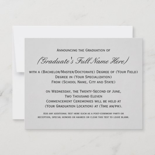 De Tassel was de beste leerling van het Hassle Col Kaart (Achterkant)