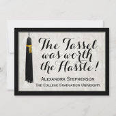 De Tassel was de beste leerling van het Hassle Col Kaart (Voorkant)