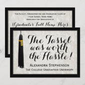 De Tassel was de beste leerling van het Hassle Col Kaart (Voorkant / Achterkant)