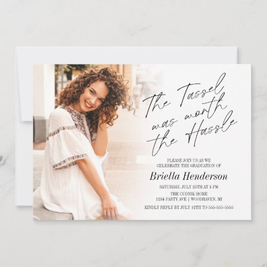 De Tassel was de beste van de Hassle Graduation Pa Kaart (Voorkant)