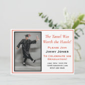 De Tassel was de beste van de Hassle Graduation Pa Kaart (Staand voorkant)