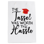 De Tassel was de beste van de Hassle Graduation Pa Medium Cadeauzakje (Voorkant)