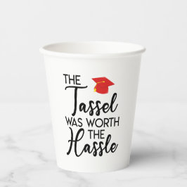 De Tassel was de beste van de Hassle Graduation Pa Papieren Bekers