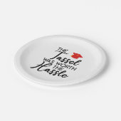 De Tassel was de beste van de Hassle Graduation Pa Papieren Bordje (Gekanteld)