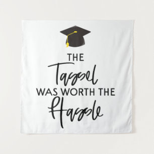 De Tassel was de beste van de Hassle Graduation Pa Wandkleed