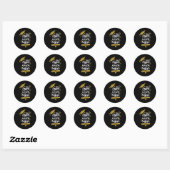 DE TASSEL WAS DE HASL 2022 RONDE STICKER (Vel)