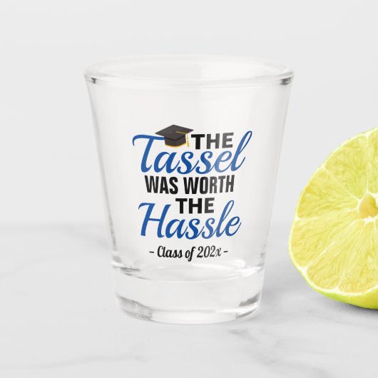 De Tassel was de Hassle-klasse van 2022 Shot Glas (Voorkant)