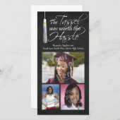 De Tassel was de Hassle waard Aankondiging (Voorkant / Achterkant)