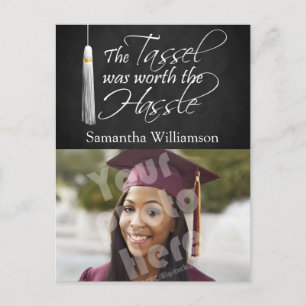 De Tassel was de Hassle waard Aankondigingskaart