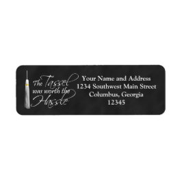 De Tassel was de Hassle waard Etiket